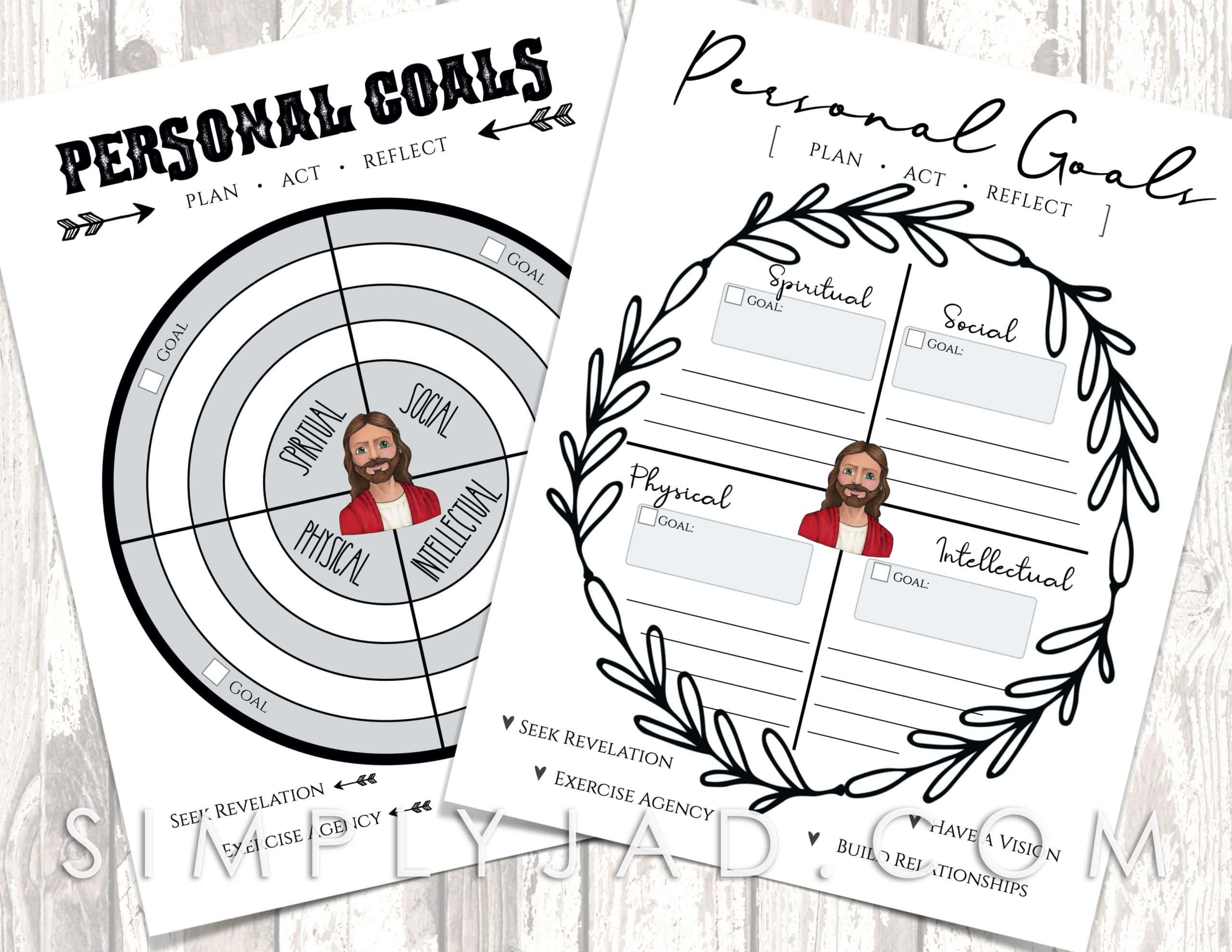 personal goals for children and youth-plus free printable